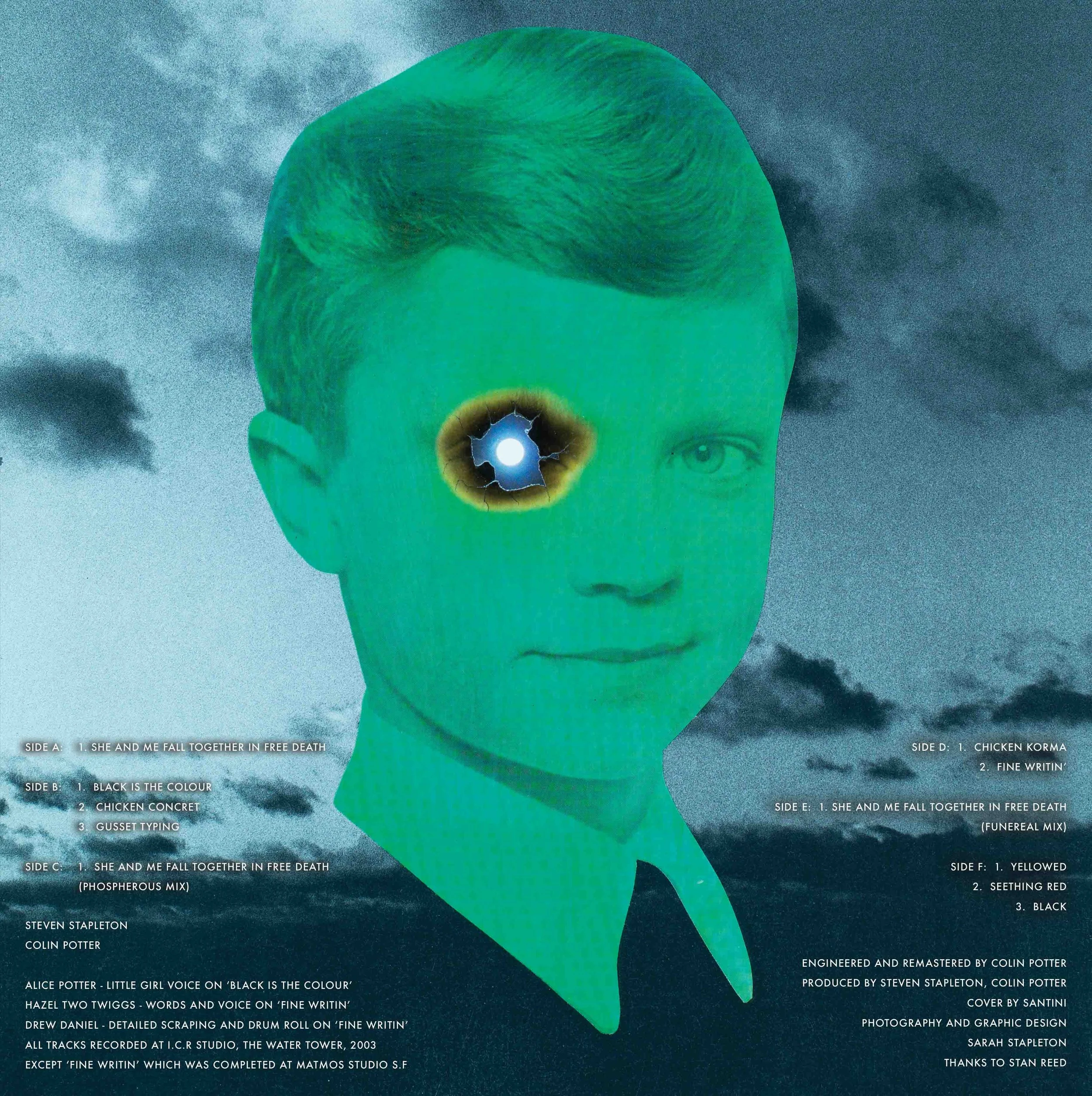Nurse With Wound - She And Me〜3LP限定 Gold She And Me Fall Together In Free Death 3Lp / Cassette — NURSE WITH
